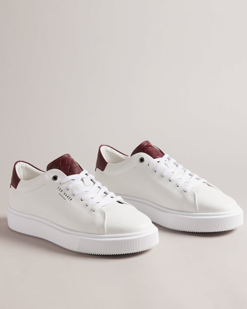 BREYONC-Sneakers-Contrast Croc Texture Inflated Djon Trainer- Ted Baker Romania